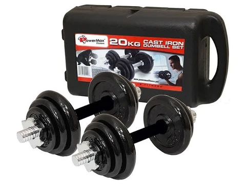 20kgs Cast Iron Set with a Carry Case - Image 2